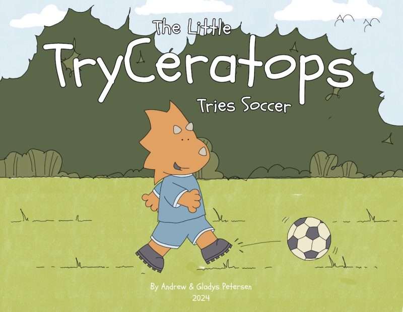 little tryceratops cover